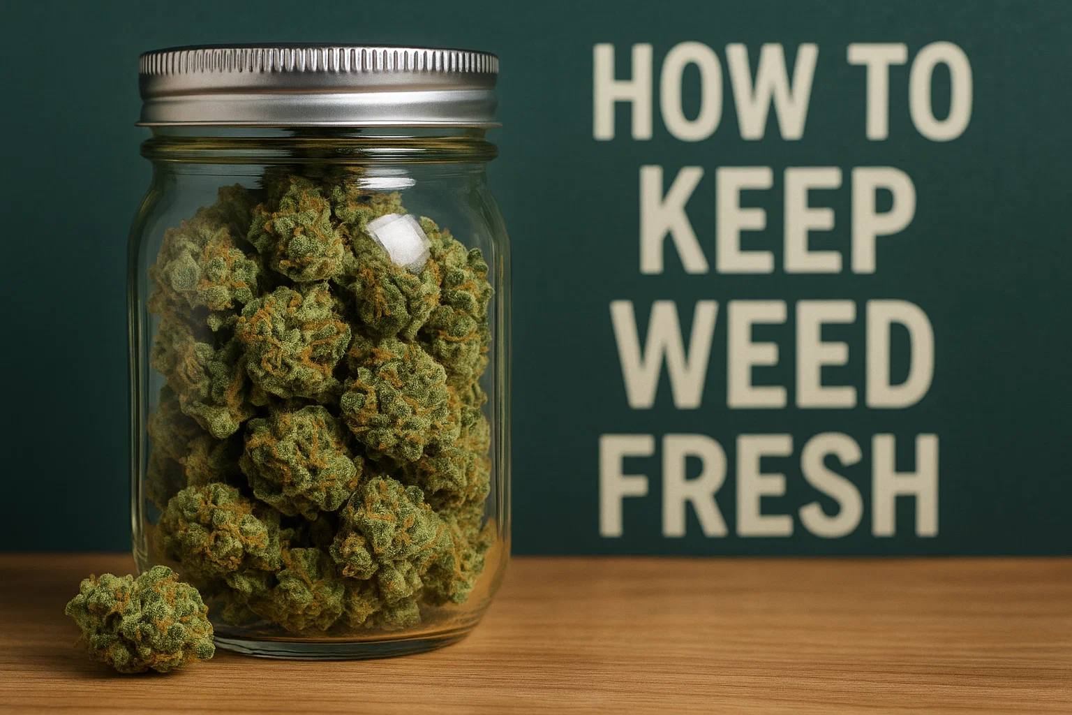 How to Keep Weed Fresh