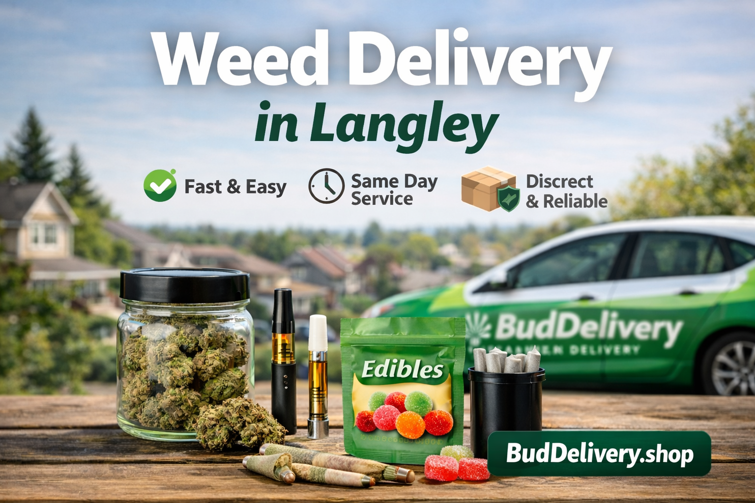 Weed Delivery in Langley